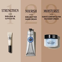 Huile fortifiante pour les ongles et les cuticules au karité				