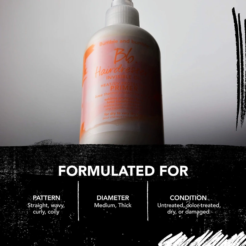 Base revitalisante thermoprotectrice Invisible hairdresser’s Oil
