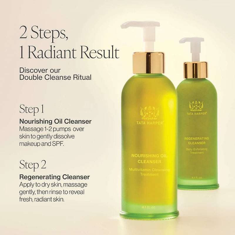Nourishing Makeup Removing Oil Cleanser with Squalene and Vitamin E