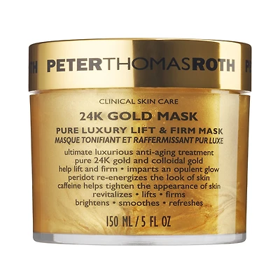 24K Gold Mask Masque tonifiant et raffermissant pur luxe