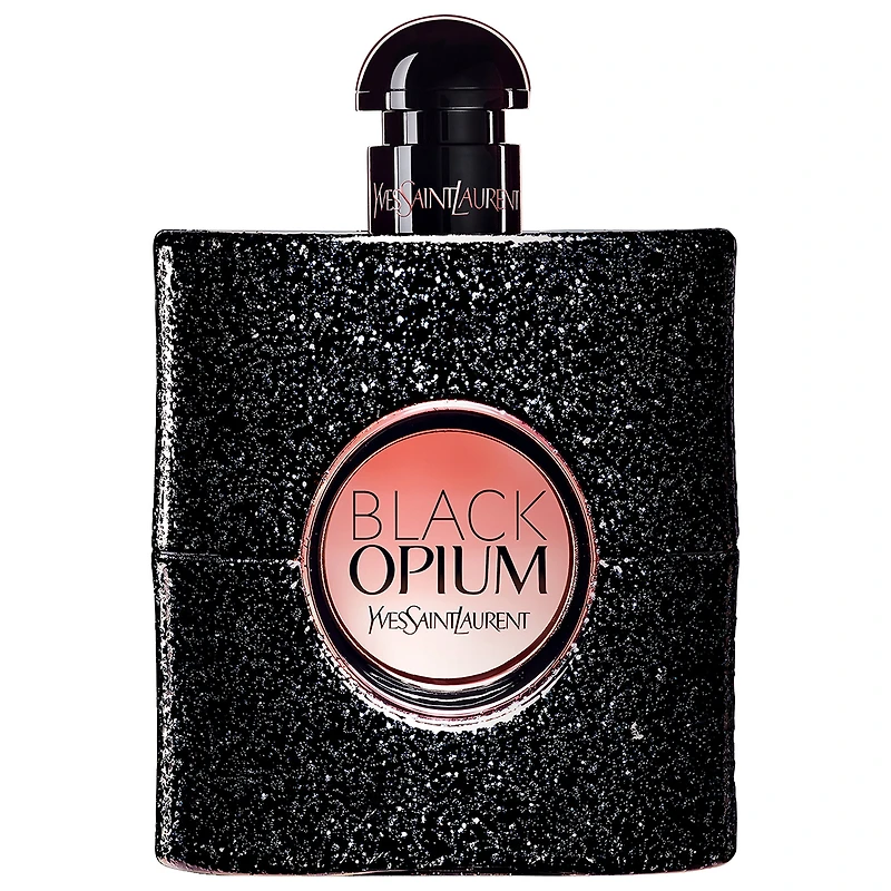 Eau de parfum Black Opium avec des notes café et fleurs blanches