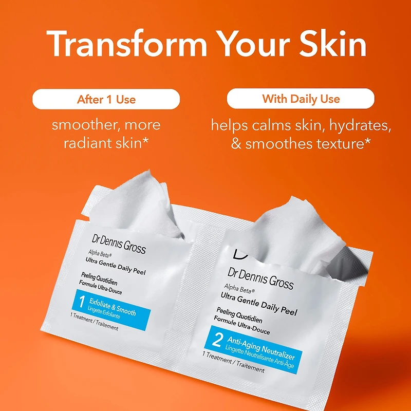 Alpha Beta® Ultra Gentle Daily Peel Pads for Sensitive Skin