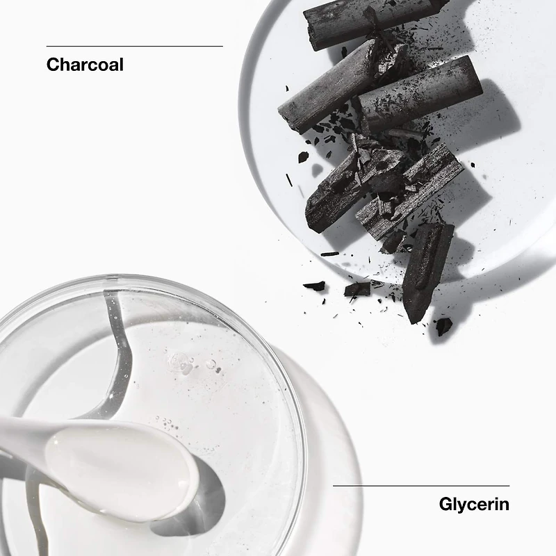 Nettoyant visage au charbon