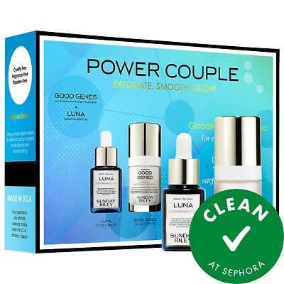 Power Couple Advanced Retinol and Lactic Acid Duo