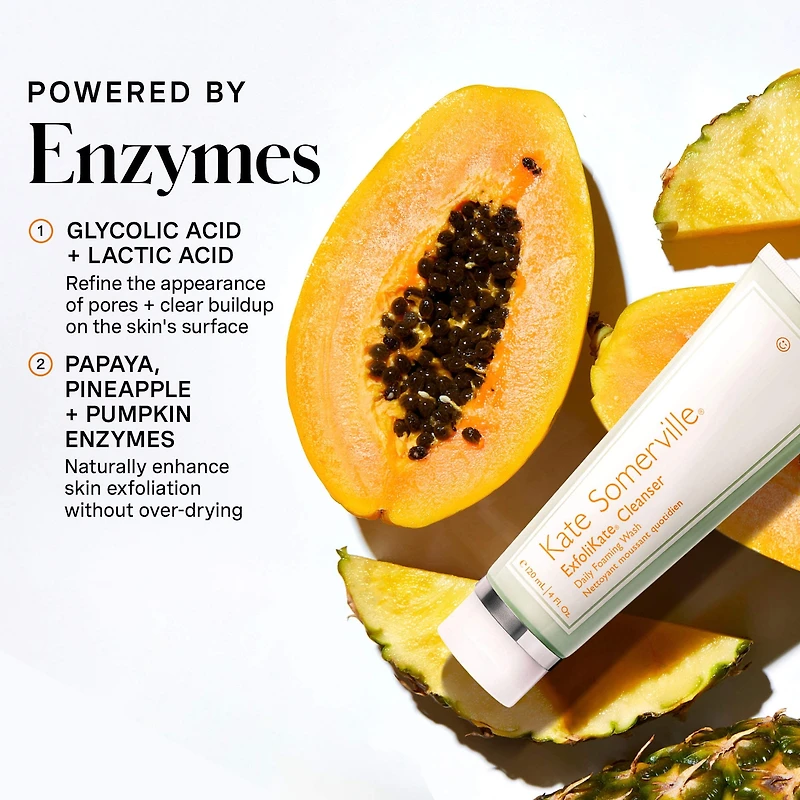 ExfoliKate™ Cleanser Daily Foaming Wash with AHA & Enzymes