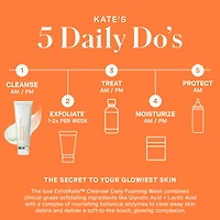 ExfoliKate™ Cleanser Daily Foaming Wash with AHA & Enzymes