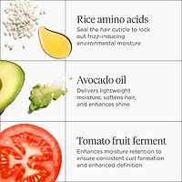 Crème de définition sans rinçage acide aminé de riz + avocat Curl Charisma™