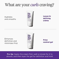 Crème de définition sans rinçage acide aminé de riz + avocat Curl Charisma™