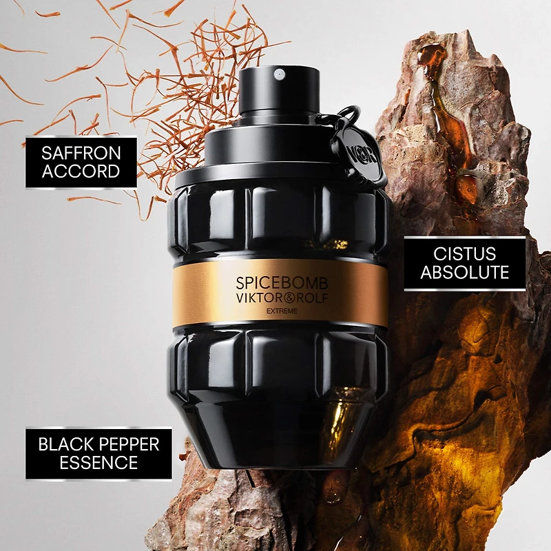 Eau de parfum Spicebomb Extreme avec vanille bourbon et tabac