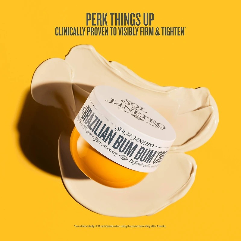 Minicrème raffermissante pour le corps Brazilian Bum Bum rechargeable avec Guaranà riche en caféine