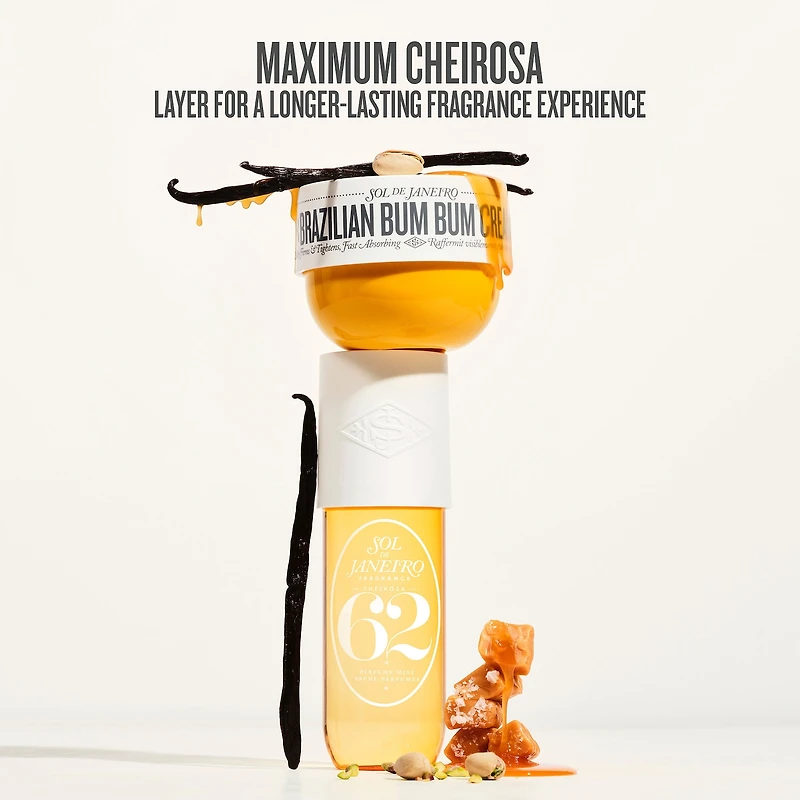 Minicrème raffermissante pour le corps Brazilian Bum Bum rechargeable avec Guaranà riche en caféine