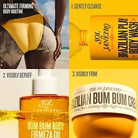 Brazilian Bum Visibly Firming Refillable Body Cream with Caffeine-Rich Guaranà