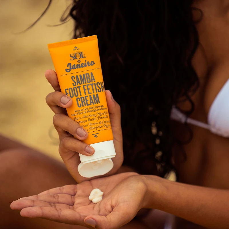 Samba soin pour les pieds en 2 étapes