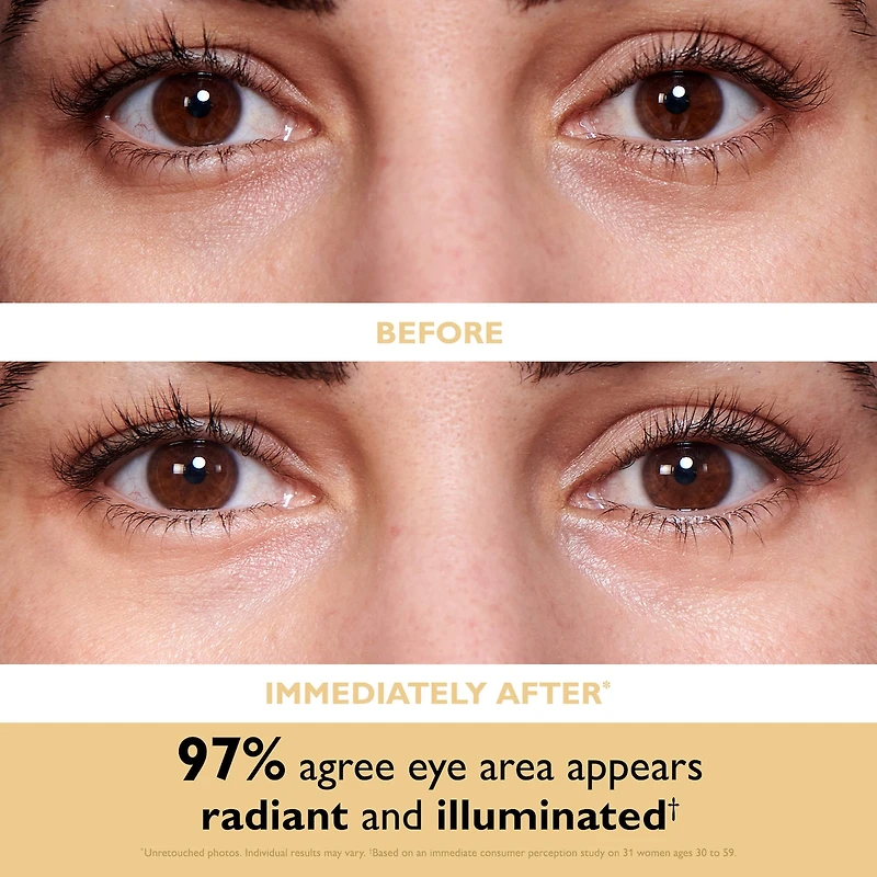Timbres de gel hydratants pour les yeux 24K Gold Pure Luxury Liftants et raffermissants