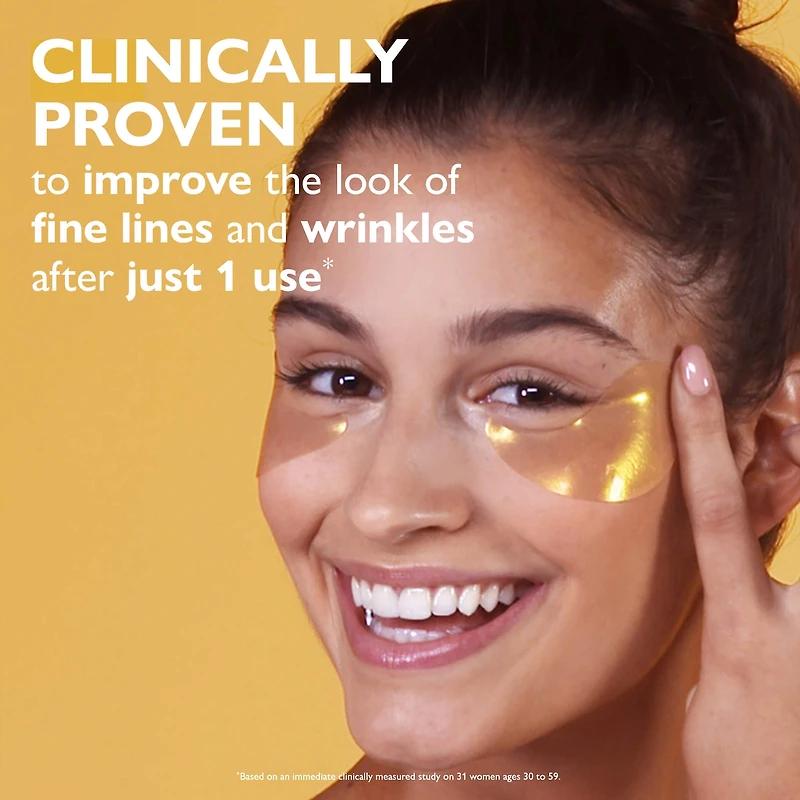 24K Gold Firming Hydra-Gel Eye Mask Patches for Fine Lines and Dark Circles