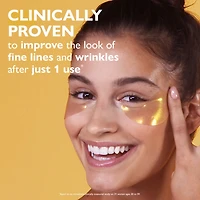 24K Gold Firming Hydra-Gel Eye Mask Patches for Fine Lines and Dark Circles