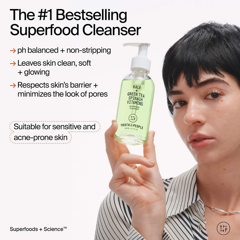 Superfood Hydrating Gentle Antioxidant Refillable Cleanser