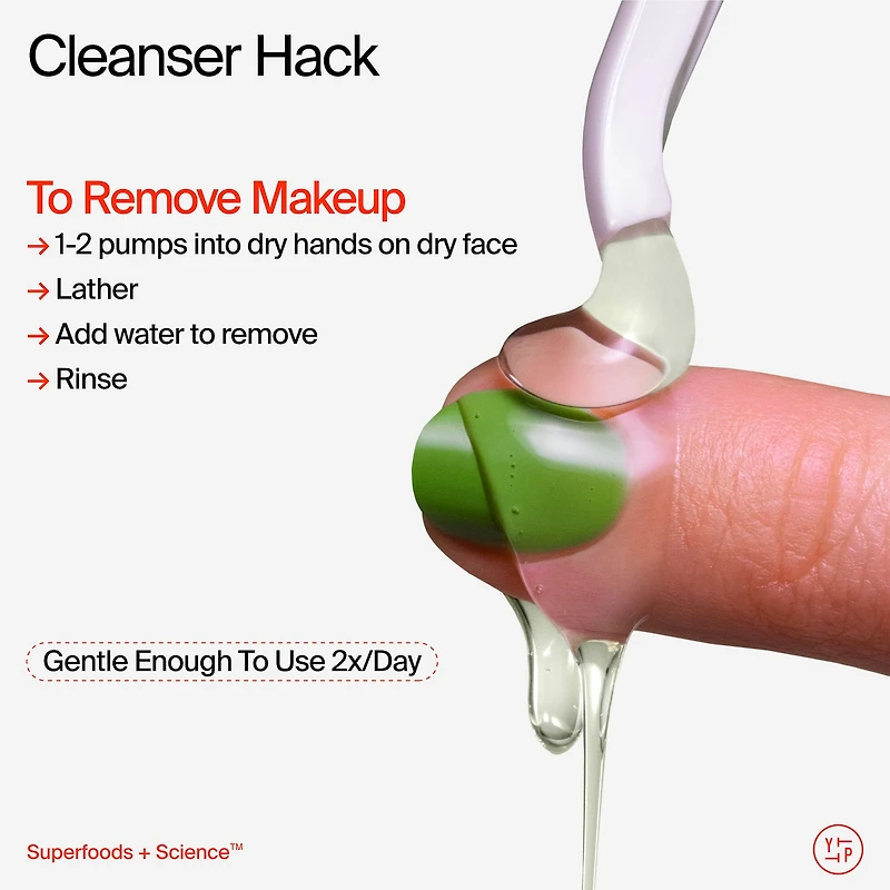 Superfood Hydrating Gentle Antioxidant Refillable Cleanser