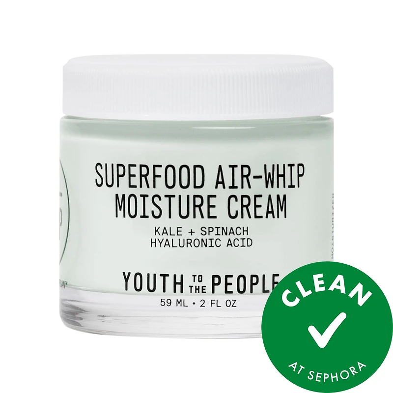 Superfood Air-Whip Lightweight Face Moisturizer with Hyaluronic Acid