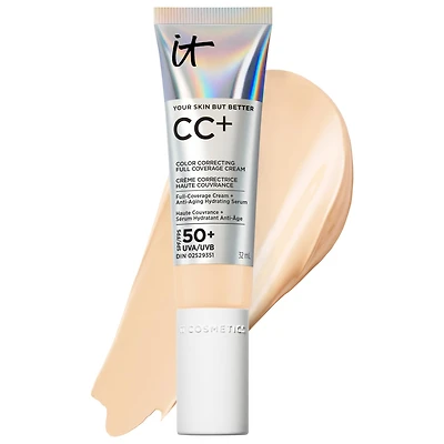 IT Cosmetics CC+ Cream Full Coverage Color Correcting Foundation with SPF 50+ 1.08 mL