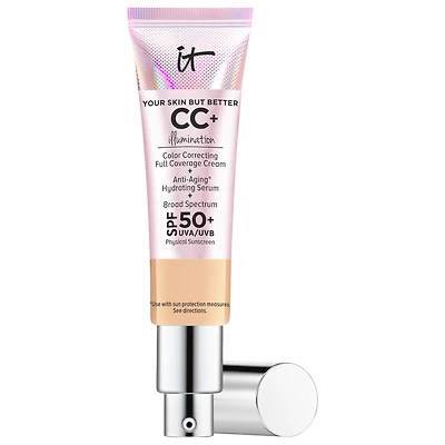 Mini crème CC+ illuminatrice avec FPS 50+