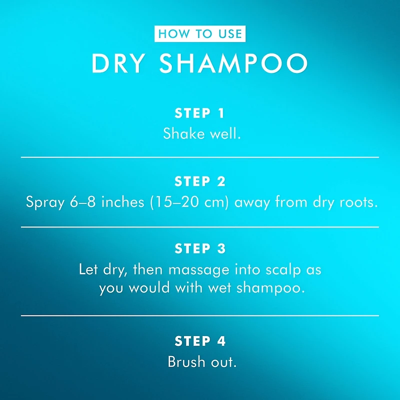 Shampoing sec Nuances foncées