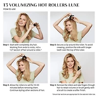 Rouleaux chauffants volumateurs LUXE spécial Volume, Densité et Brillance