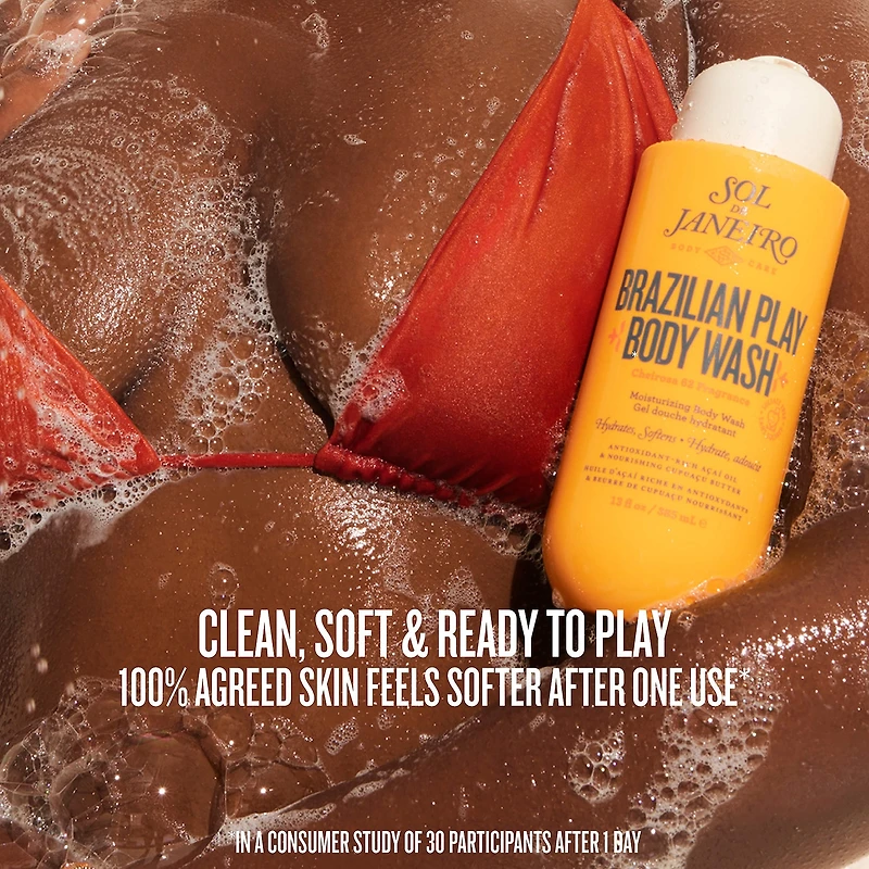 Brazilian Play Moisturizing Shower Cream-Gel