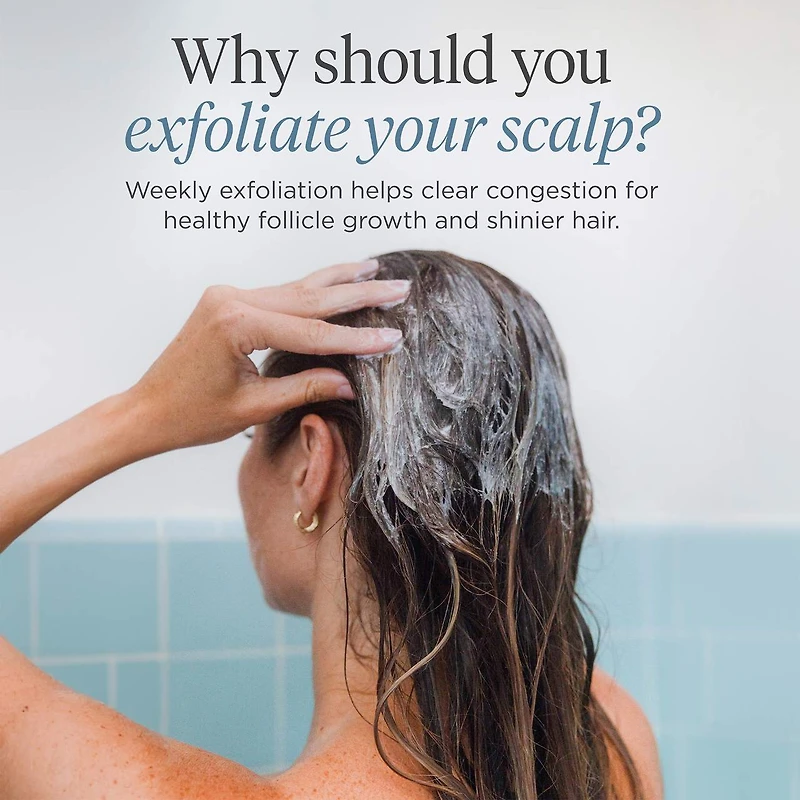 Shampoing micro-exfoliant charbon et huile de coco pour cuir chevelu Scalp Revival™