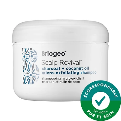 Shampoing micro-exfoliant charbon et huile de coco pour cuir chevelu Scalp Revival™