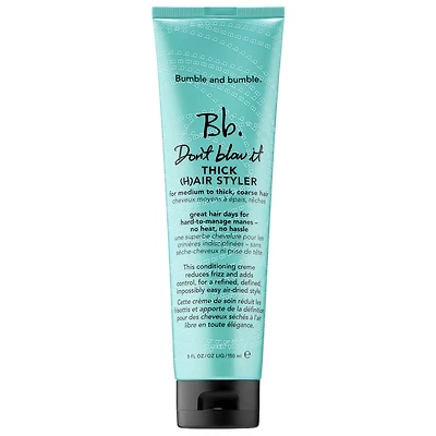 Crème coiffante séchage à l’air libre Don’t Blow It pour cheveux épais
