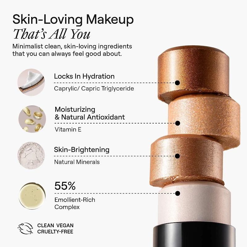 Nudies Glow Cream Highlighter Stick