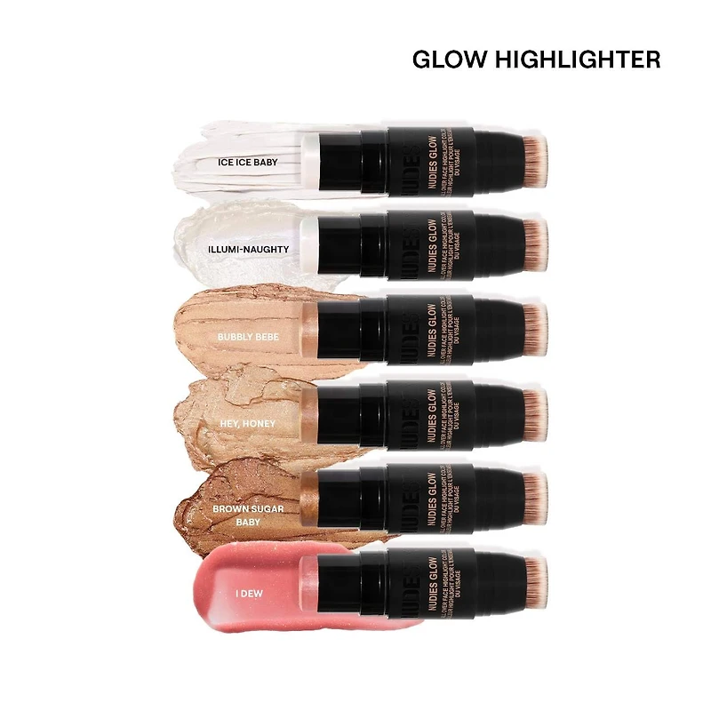 Bâton illuminateur en crème Nudies Glow
