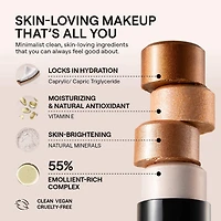 Bâton illuminateur en crème Nudies Glow