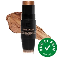 Bâton illuminateur en crème Nudies Glow