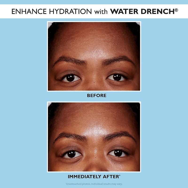 Crème hydratante effet vapeur à l’acide hyaluronique Water Drench