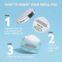 Crème hydratante effet vapeur à l’acide hyaluronique Water Drench