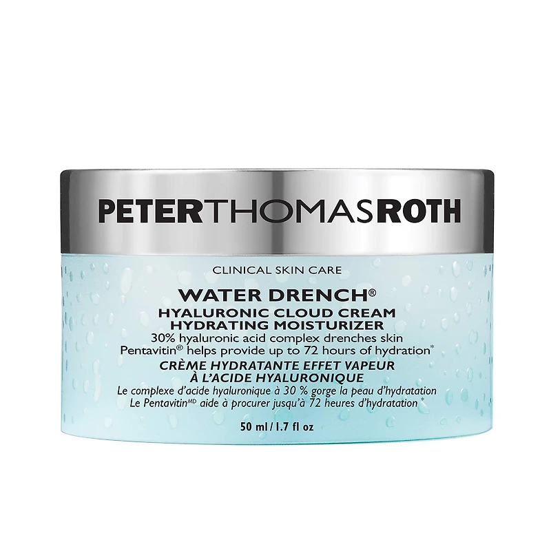 Crème hydratante effet vapeur à l’acide hyaluronique Water Drench