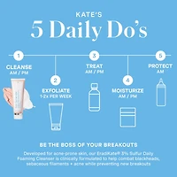 EradiKate™ 3% Sulfur Daily Foaming Cleanser + Acne Treatment