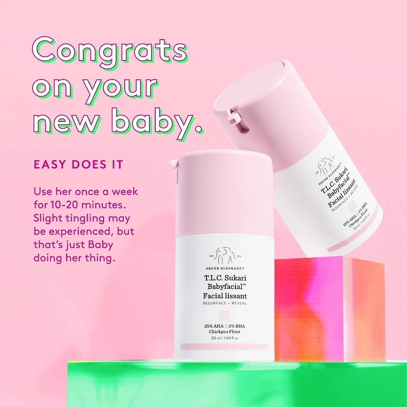 T.L.C. Sukari Babyfacial™ AHA + BHA Mask