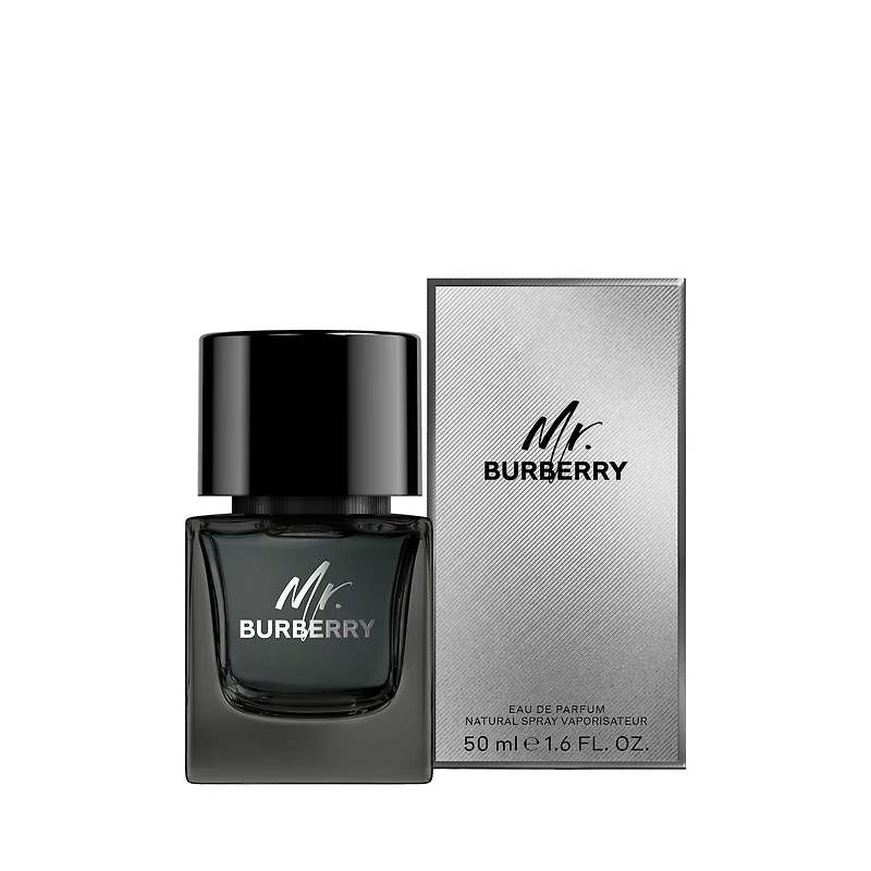 Eau de parfum Mr. Burberry avec patchouli et vétiver