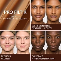 fond de teint liquide mat, léger et longue tenue Pro Filt’r Fenty Beauty