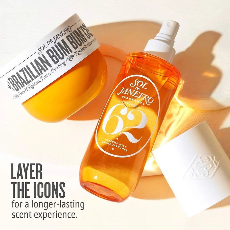 Brume parfumée pour les cheveux et le corps Bum Bum Cheirosa 62
