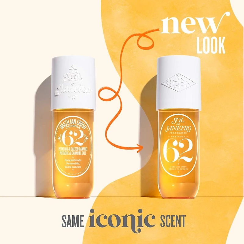 Brume parfumée pour les cheveux et le corps Bum Bum Cheirosa 62