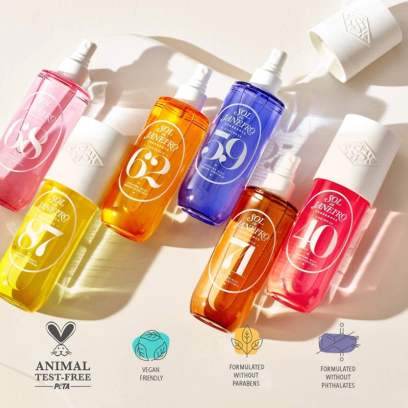 Brume parfumée pour les cheveux et le corps Bum Bum Cheirosa 62