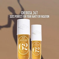 Brume parfumée rechargeable pour les cheveux et le corps Bum Bum Cheirosa 62