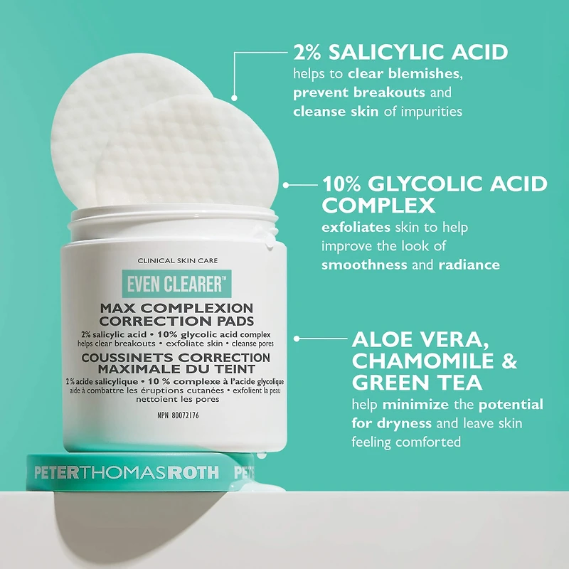 Coussinets correcteurs de teint Max