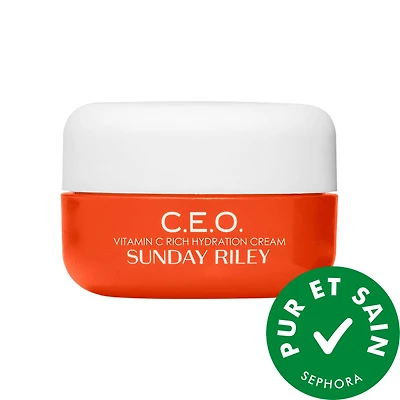 Mini C.E.O. Hydratant riche et illuminateur à la vitamine C