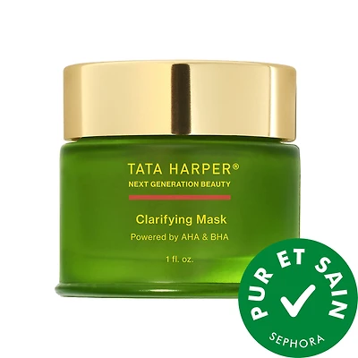 Masque purifiant avec AHA + BHA et acide salicylique pour les rougeurs