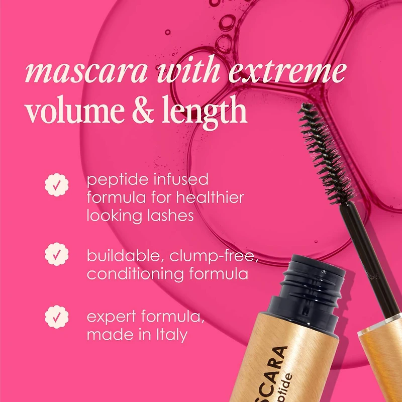 Mascara revitalisant aux peptides GrandeMASCARA